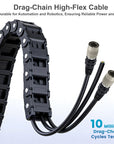 Alvin’s Cable Hirose 6 Pin Female HR10A-7P-6S to Flying Lead Power I/O Cable for Basler GIGE AVT for Sony CCD Camera