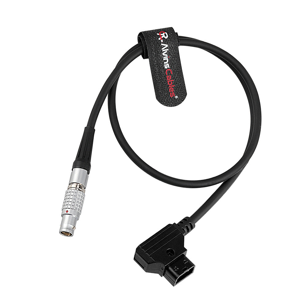 Alvin's Cables Power Cable for Fujifilm GFX ETERNA 55 Camera from V-Mount Battery, 4 Pin Female to D-tap Power Cable, 50cm| 20inches