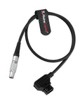 Alvin's Cables Power Cable for Fujifilm GFX ETERNA 55 Camera from V-Mount Battery, 4 Pin Female to D-tap Power Cable, 50cm| 20inches