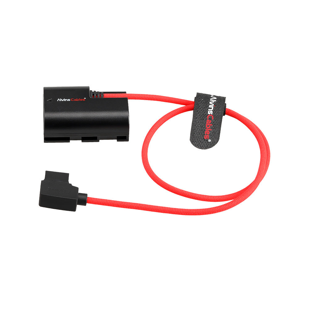 Alvin's Cables LP-E6PNH Dummy Battery to D-Tap Braided Power Cable, 60CM