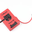 Alvin's Cables V Mount Battery Plate for DJI Ronin 4D, V-Mount Power Plate with D-Tap & 0B 2-Pin Outputs, Straight / Rotatable Right Angle 1B 6-Pin Power Cable, Red / Black
