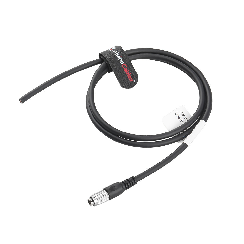 Alvin's Cables HR25-7TP-8P Hirose 8 Pin Male to Open End I/O Trigger Cable for Point Grey, Daheng, and IDS Industrial Cameras, MindVision
