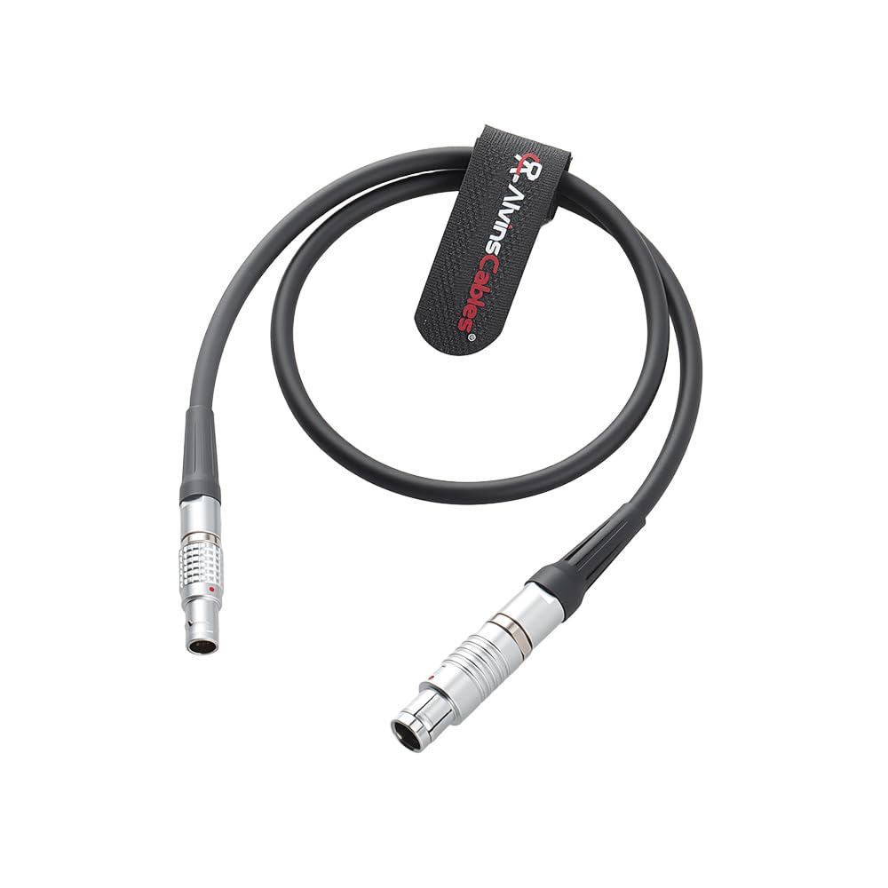Wards Sniper to ARRI UMC-4 Lcube Serial Cable, Fischer 7-Pin to 4-Pin Data Transfer Cable Compatible with ARRI UMC-4 Lcube LCUB-1 to Wards Sniper MKiii Laser Range Finder, 60cm| 24inches