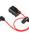 Alvin's Cables LP-E6P Dummy Battery to D-Tap Braided Power Cable, 60CM