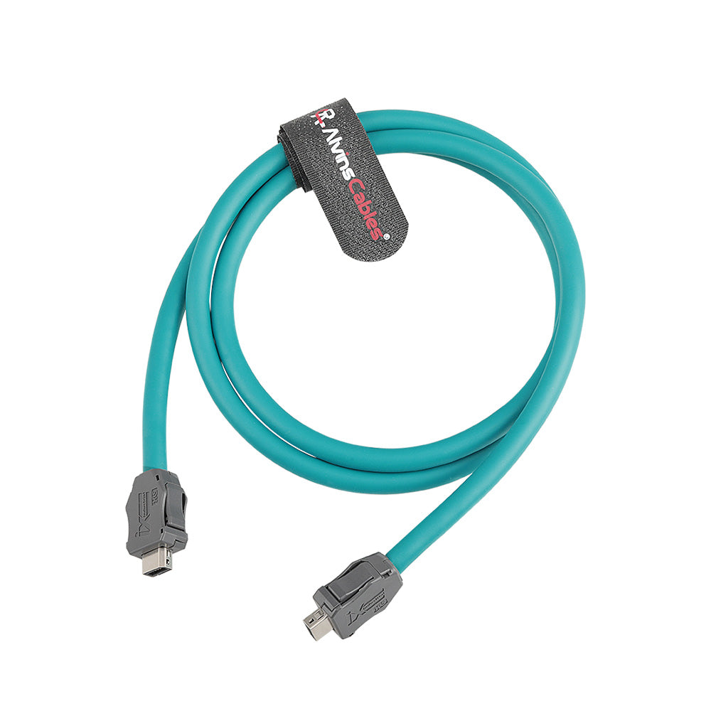 Alvin's Cables IX Industrial IX30G-A-10S-CV A-Key Cat6a Ethernet Cable ...