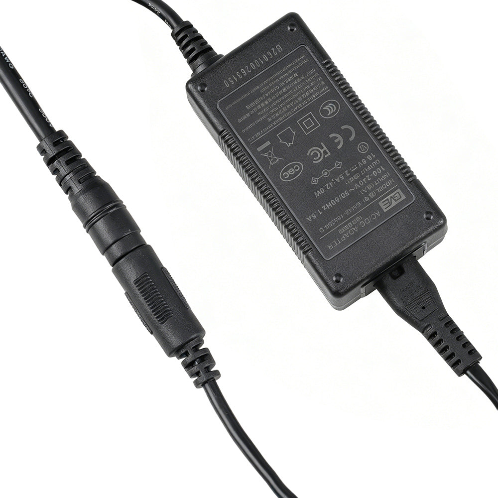 Alvin's Cables BP-U30 Dummy Battery AC Power Adapter Kit, Fully Decoded AC Power Supply for Blackmagic Pyxis 6K/12K, Sony PXW-Z200 &amp; HXR-NX800 Camcorders, US Plug 100–240V