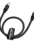Alvin's Cables RJ45 Ethernet Cable, Cat6a Shielded Industrial Profinet Ethernet Cable High-Flex Drag-Chain High-Speed Gold-Plated Connectors for PLC, Robotics & Motion Control 1ft/30cm