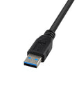 Alvin's Cables USB 3.0 Type-A to USB-B Screw Lock Data Cable for Machine Vision Industrial Camera, Printer, Scanner, 5Gbps High Flex Drag Chain Shielded