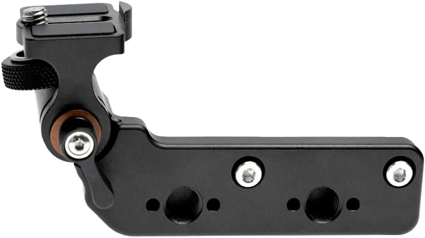 Alvins Monitor Bracket for Tilta Nucleus-M Motor 1/4 Screw Fixed, Black