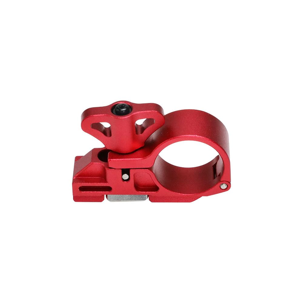 Alvins 19mm Rod Mounting Bracket Motor Mount Clamp for ARRI WCU-4 and Cforce Mini RF Motors, Red