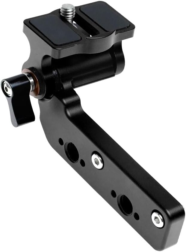 Alvins Monitor Bracket for Tilta Nucleus-M Motor 1/4 Screw Fixed, Black