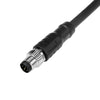 Alvin's Cables M8 6 Pin A-Code Male to Flying Lead Basler Power I/O Cable, Industrial Sensor Connector Shielded Cable for Basler Camera, Automation Control, Vision System