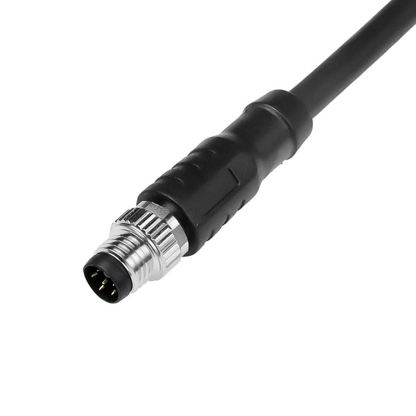Alvin's Cables M8 6 Pin A-Code Male to Flying Lead Basler Power I/O Cable, Industrial Sensor Connector Shielded Cable for Basler Camera, Automation Control, Vision System