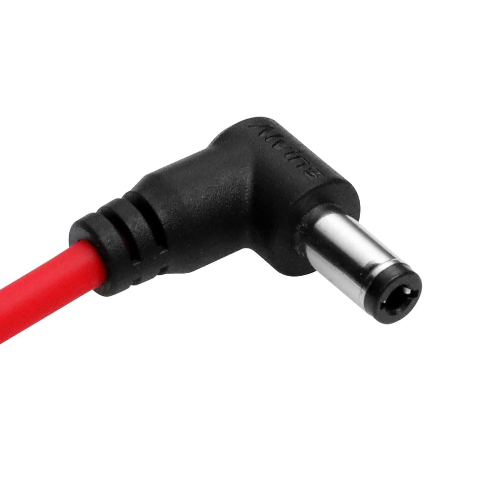 Alvin&#39;s Cables Ultra Soft DC to Hirose 4 Pin Power Coiled Cable for Sound Devices 633| 644| 688, Zoom F4|F8, ZAXCOM