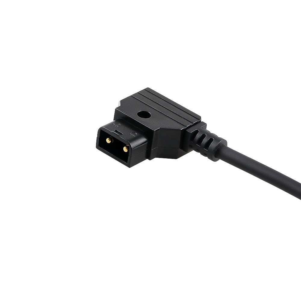 Alvin's Cables 1 to 3 Power Splitter Box Cable Dtap to 3 x Hirose 4 Pin Female Splitter Cable for Sound Devices 688 633, Zoom F4/F8/F8N Audio Recorders, 30cm/11.81in