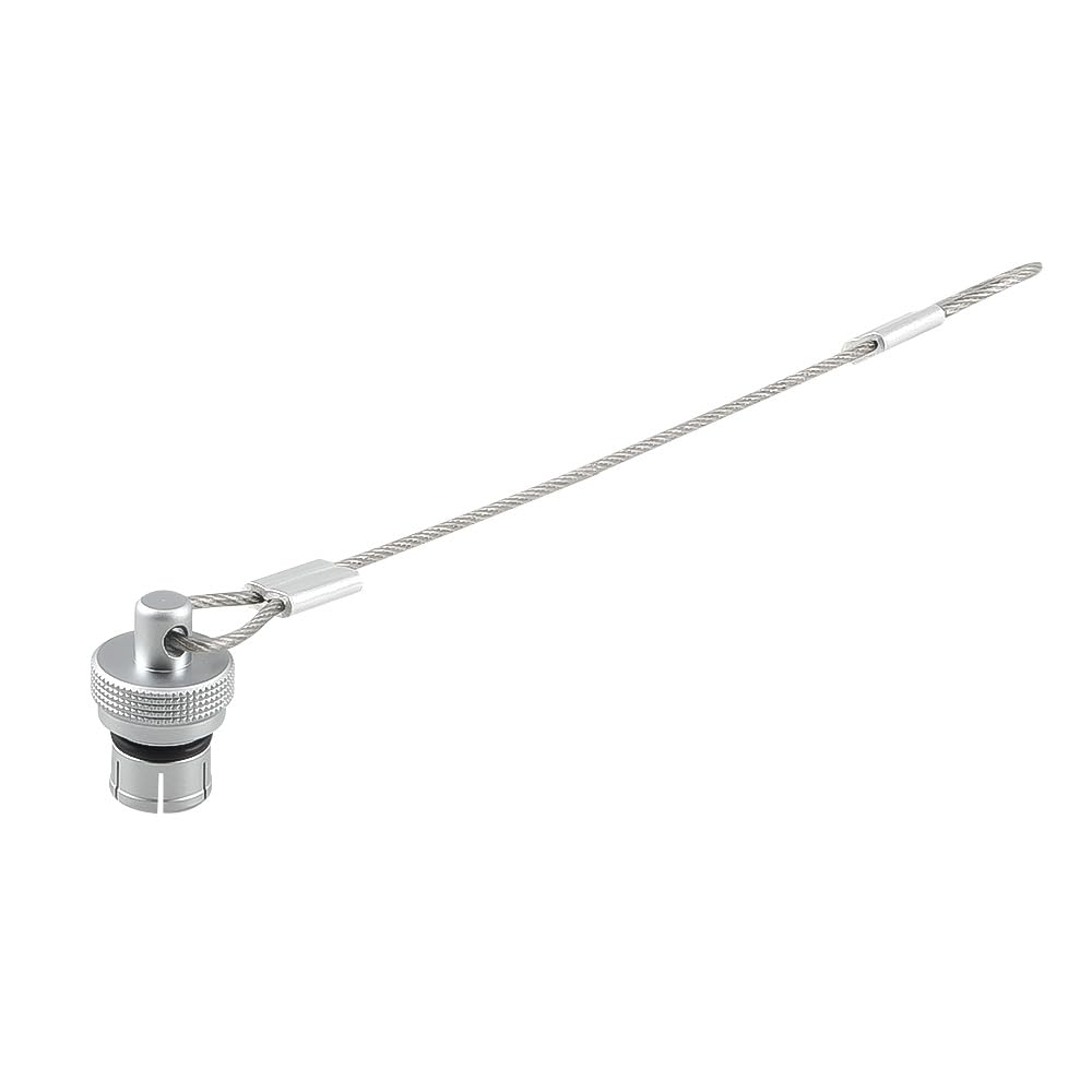 Alvin's Cables Dust Cap Compatible with LEMO 00B 0B 1B 2B Series Connectors, Industrial Protective Cover with Metal Retention Wire, Dustproof, Moisture Resistant, Set