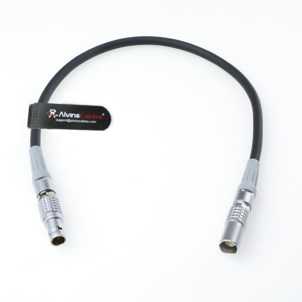 Alvin&#39;s Cables CAM 7 Pin Male to Female Extension Cable for ARRI Alexa, Alexa Mini, Amira Camera, cforce RF Motor, cmotion cPRO camin, Compaitble with ARRI K2.0023832 38cm| 15inches