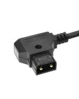 Alvin's Cables Dtap to DC Ultra-Flexible Cable for Atomos Ninja V, 2ft D-tap to 2.1 DC Right Angle Power Cable for Blackmagic Design Video Assist,SmallHD 702,for Feelworld FW568 Monitor