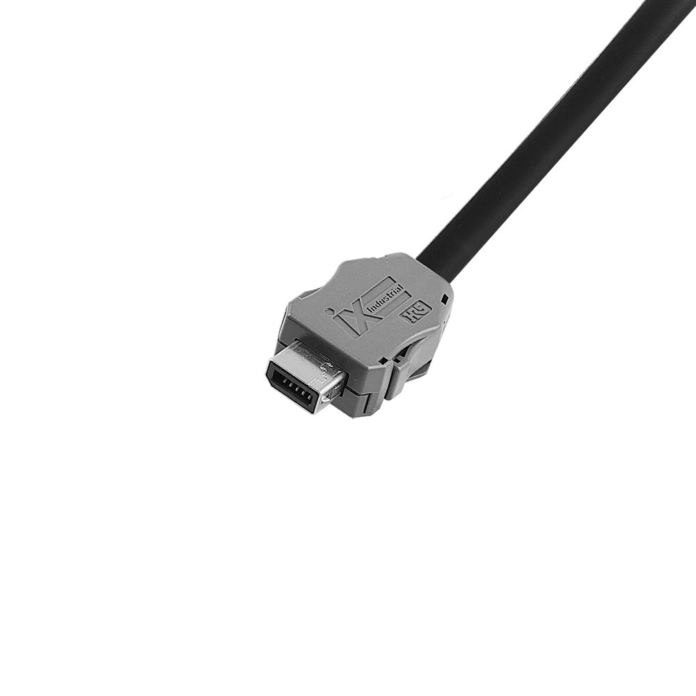 Alvin's Cables Keyence Power IO Control Cable for SR-2000/SR-1000 Scanner, Hirose 12 Pin to D-Sub 9-Pin Compatible with OP-87527/87528/87529, High-Flex Drag-Chain