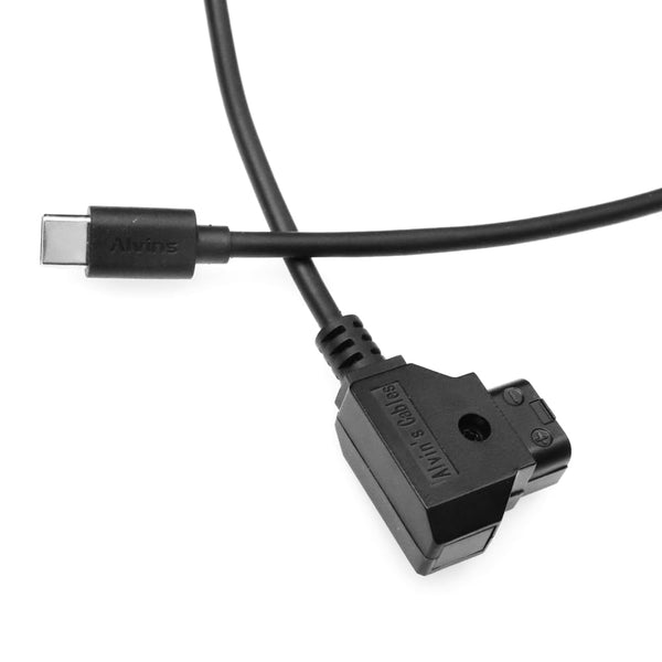 Alvin's Cables Dtap to USB-C Power Cable for DJI Focus Pro Motor, Ultra Soft D-tap to Type-C Enhanced Power Coiled for Tilta Nucleus Nano II Wireless Lens Control Motor
