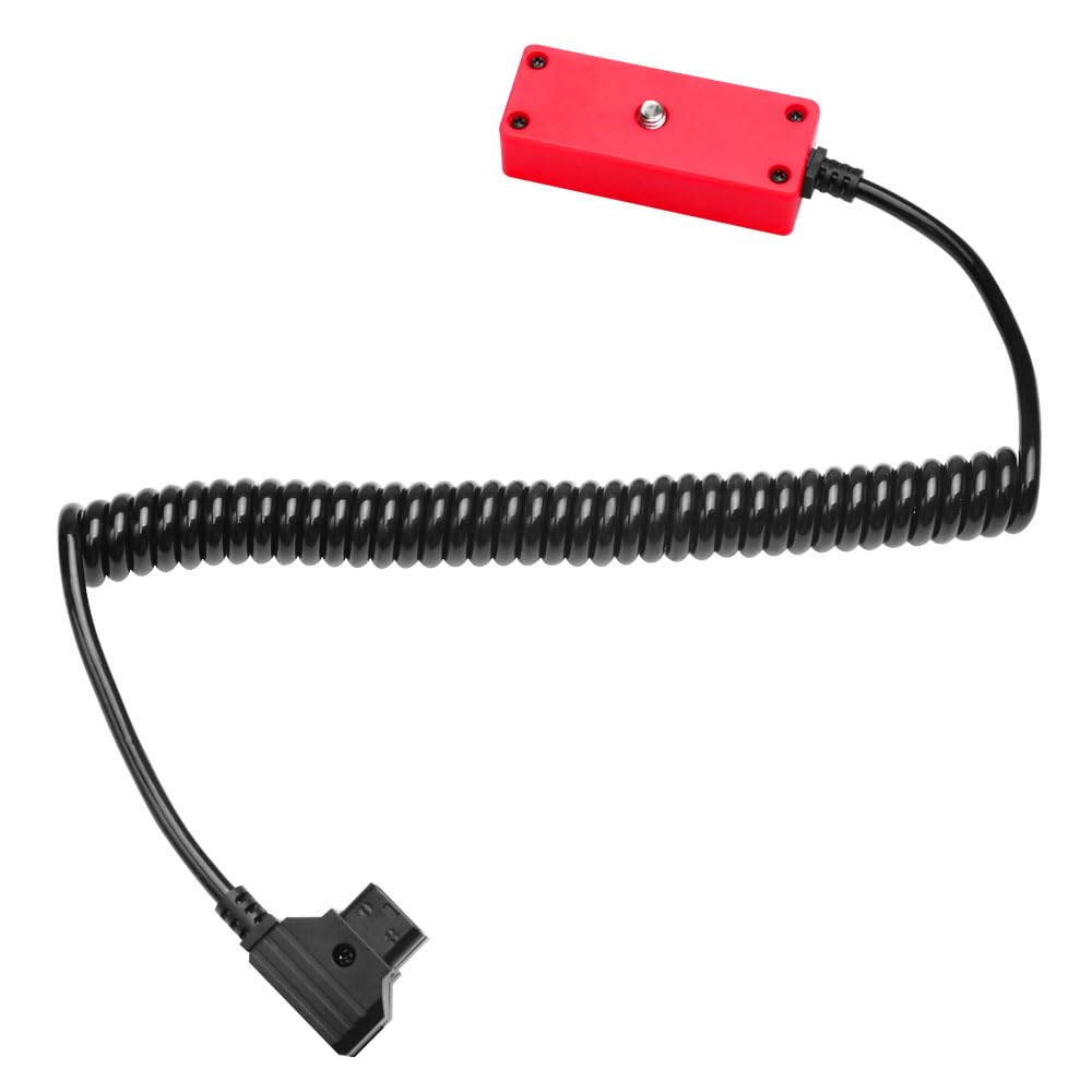 Alvin&#39;s Cables D-tap Splitter Ultrashort Power Cable D-Tap Male to 4 Port Dtap Female Cord for ARRI RED Cameras TILTA Steadicam IDX Battery
