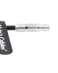 Alvin's Cables Z CAM E2 Flagship to DC Power Cable 2 Pin to Right Angle DC from Nitze Plate