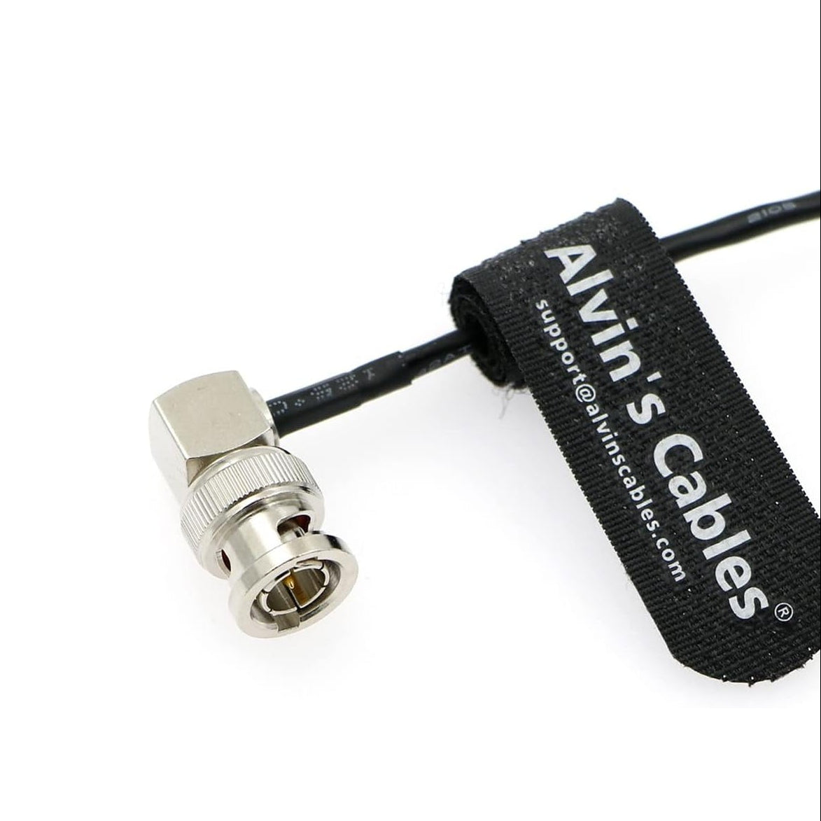 Alvin's Cables 3.5mm TRS to BNC Timecode Cable for Canon C70 for Sony F55 FX9, Zaxcom, Zoom F4| F8| F8n from Deity Timecode Generator Box 50CM|19.7inches