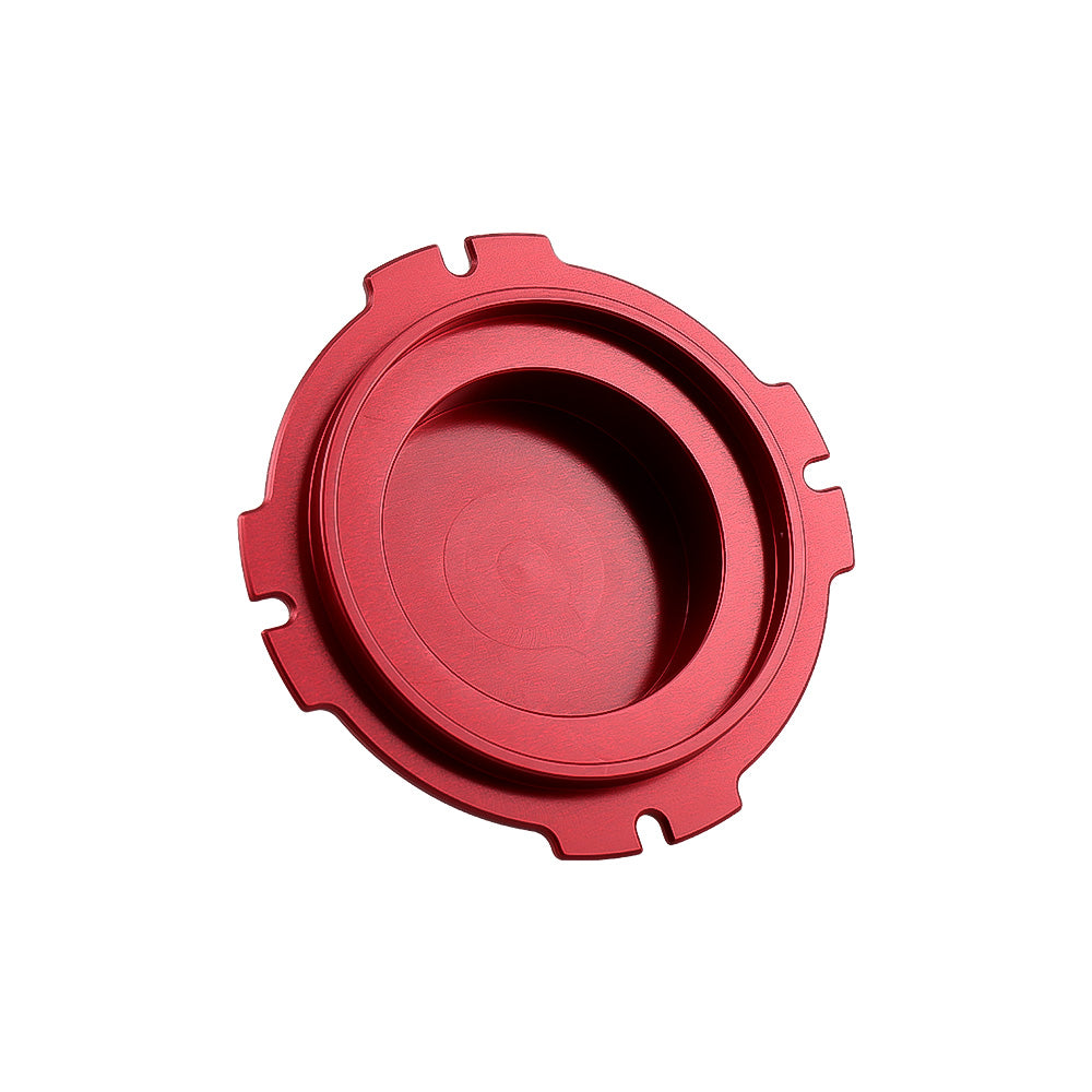 Alvin's Cables PL Mount Lens Cap for Cine Cameras, Compatible with ARRI RED Sony CineAlta Aja Cion PL Cine Cameras, Aluminum Dust Cover for Sensor Protection, Red