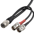 Alvin's Cables Hirose 6 Pin Female Power Trigger I/O Breakout Cable HR10A-7P-6S to BNC DC 2.1mm Female Industrial Cable for Victorem CXP Volucam Redwood Camera