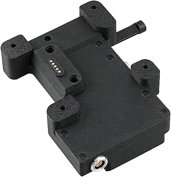 Alvin’s Cables V-Mount Battery Plate for SmallHD Ultra 5 &amp; Ultra 7 &amp; Ultra 10, Direct Contact Power Supply with 1 x D-Tap &amp; 2 x 0B 2 Pin Outputs