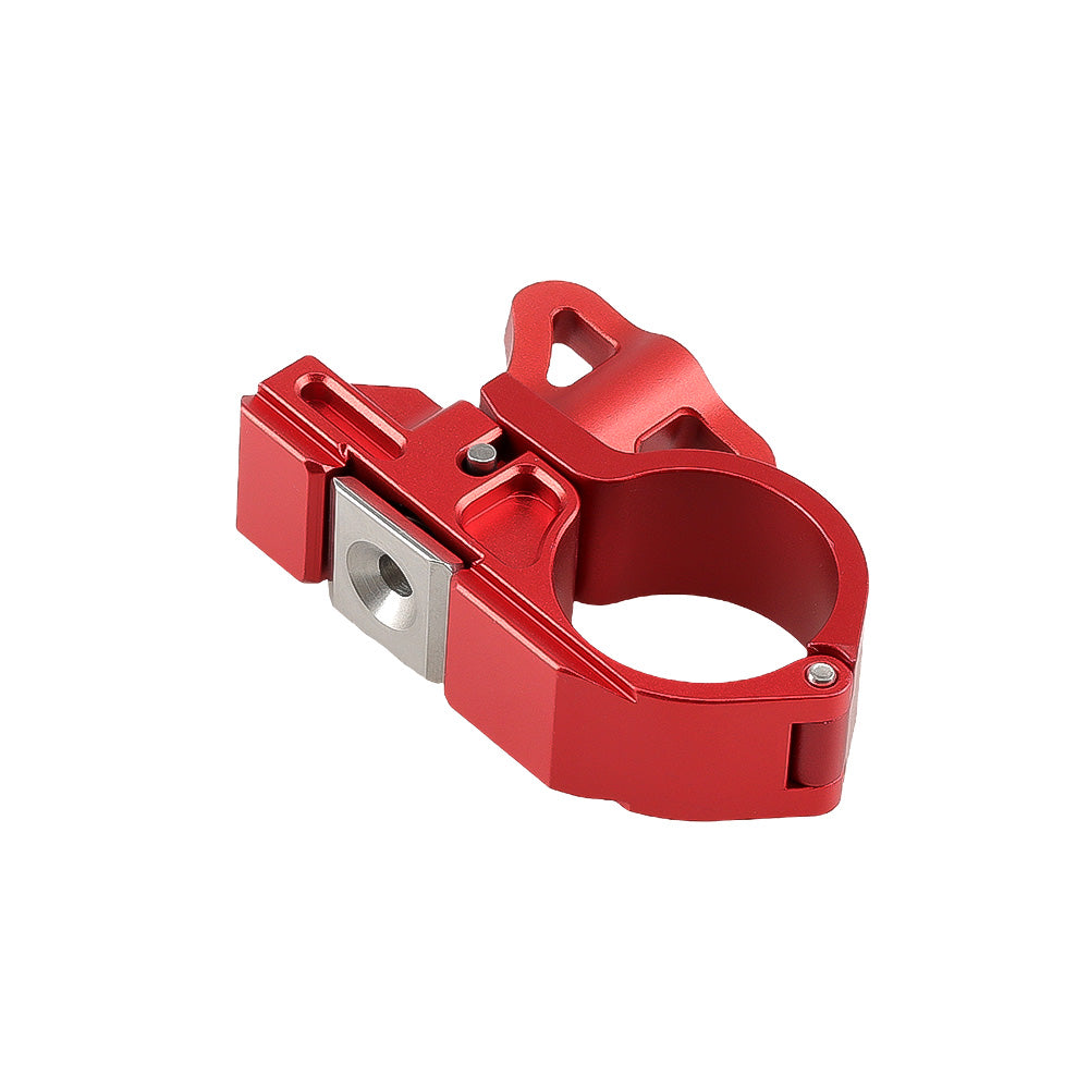 Alvin's Cables 19mm Rod Lens Motor Mount Clamp, Motor Mounting Bracket Compatible with ARRI WCU-4, cforce Mini RF, cforce Plus and cmotion cPRO Focus Motors for Camera Rig Support, Red
