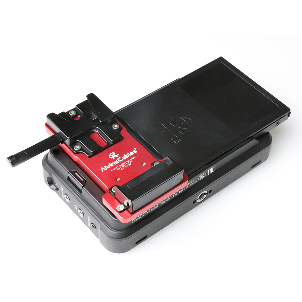 Alvins NP-F F970 F550 to V-Mount Power Adapter Converter for Sony L Series for Atomos Shinobi Shogun Ninja V, for Hollyland Pyro S |ACCSOON |Vaxis, for Neewer LED Light