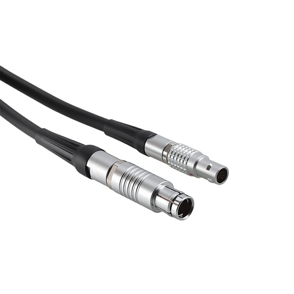 Wards Sniper to ARRI UMC-4 Lcube Serial Cable, Fischer 7-Pin to 4-Pin Data Transfer Cable Compatible with ARRI UMC-4 Lcube LCUB-1 to Wards Sniper MKiii Laser Range Finder, 60cm| 24inches