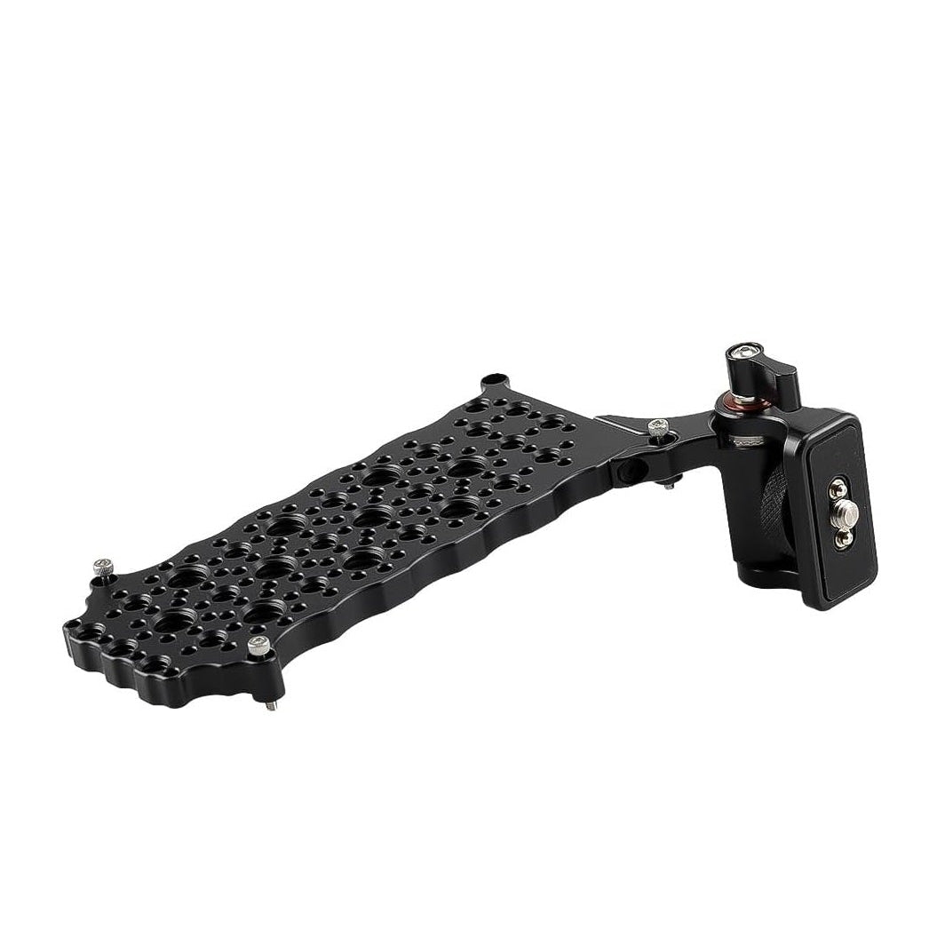 Alvin's Cables Monitor Mounting Bracket Compatible with Tilta Nucleus-M II FIZ Hand Unit, Quick-Release Back Plate with Anti-Twist 1/4"-20 Monitor Mount and 1/4"-20 3/8"-16 Accessory Threads
