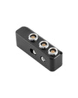 Alvin's Cables Fischer 3 Pin 24V Power Run Stop Splitter, 1 to 3 Triple Splitter Box for ARRI Alexa Sony Venice RED DSMC2 Camera Motor Monitor, 1x RS Female in to 3X Female Out