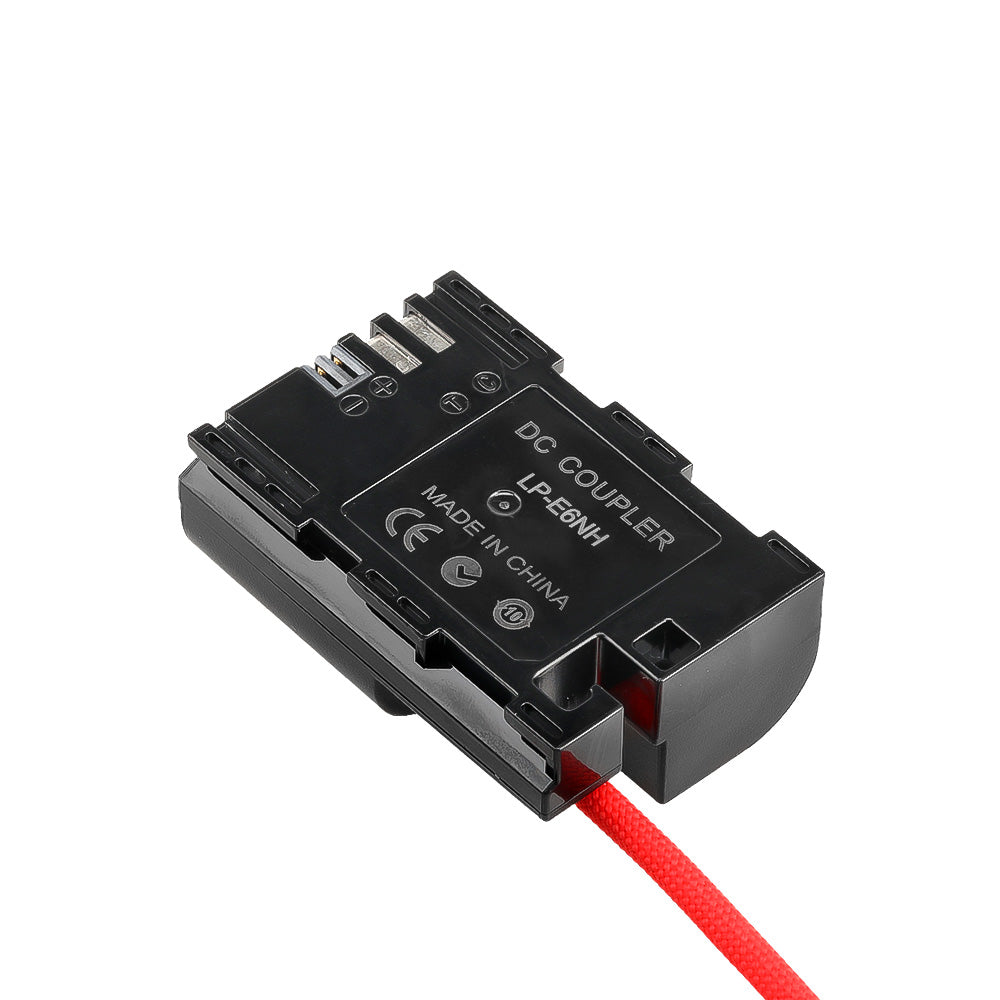 Alvin's Cables LP-E6PNH Dummy Battery to D-Tap Braided Power Cable, 60CM