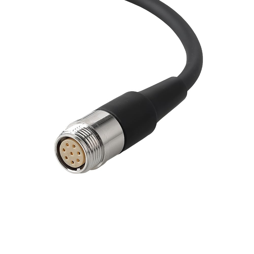 Alvin's Cables Zoom Controller Extension Cable for Canon Fujinon Servo Lenses 8 Pin Male to Female Cable for ENG/EFP Broadcast Lenses 1M 3.3ft