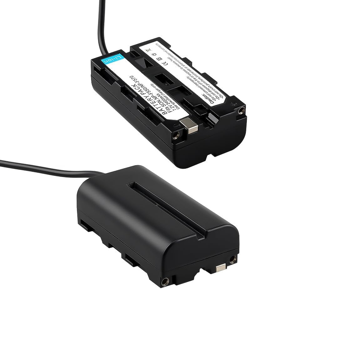 Alvin's Cables LBUS 4-Pin to NP-F970 Power Cable for ARRI Hi5 to SmallHD Monitor, for Atomos Ninja V | Shinobi | Feelworld Monitor, for Sony NP-F550| F770 F970 Dummy Battery (80CM/ 31")