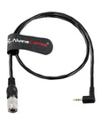 Alvin's Cables Teradek RT MK3.1 Run Stop Cable for Sony FS5 FS7 FX6 FX9, for Canon C300 C500, Hirose 4 Pin to 2.5mm LANC Cable 60CM| 23.6inches
