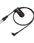 Alvin's Cables Teradek RT MK3.1 Run Stop Cable for Sony FS5 FS7 FX6 FX9, for Canon C300 C500, Hirose 4 Pin to 2.5mm LANC Cable 60CM| 23.6inches