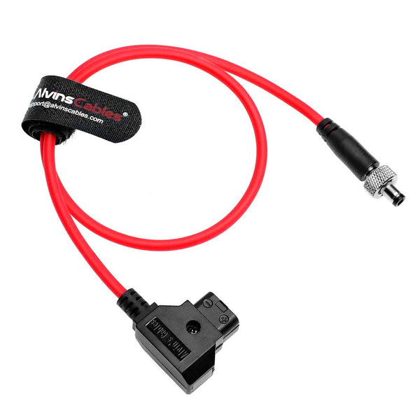 Alvin's Cables Dtap to Locking DC 5.5 2.1 Ultra Soft Cable for Atomos Ninja Shogun Shinobi, Blackmagic Video Assist,for Hollyland Mars 400S, 50cm|19.7in