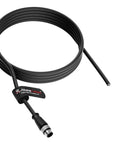 Alvin's Cables M12 A-Code 8 Pin Male to Open End Power I/O Cable Cat6a High-Flex Shielded for Cognex Keyence Basler Industrial Automation Fieldbus Module 6.6ft