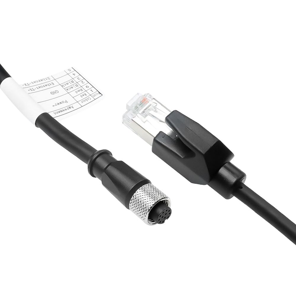 Alvin's Cables M12 12 Pin Power Functional Ethernet Cable for DJI