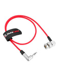 Alvin's Cables Tentacle Sync 3.5mm TRS to BNC Timecode Cable Ultra Soft Cable, Compatible with Canon C70 C300 MK II C500, Sony F55 FX9 FX6, Zaxcom, Zoom F4 F8 F8n F8n Pro 20in