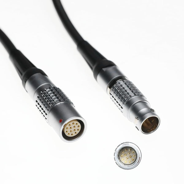 Alvin's Cables Preston Digital Micro Force DMF 2B 14 Pin Male to Female Extension Cable 15M|50Ft