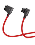 Alvin's Cables Ultra Soft D-tap Male to Female Extension Cable for DSLR Rig Anton Bauer Battery IDX SmallRig V-Mount Gold Mount Battery 1M| 39.4in