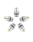 Alvins M12 8 Pin Male A-Code Connector Injection Molding Connector Male Straight Solder for Cable Unshielded Aviation, Industrial, Waterproof