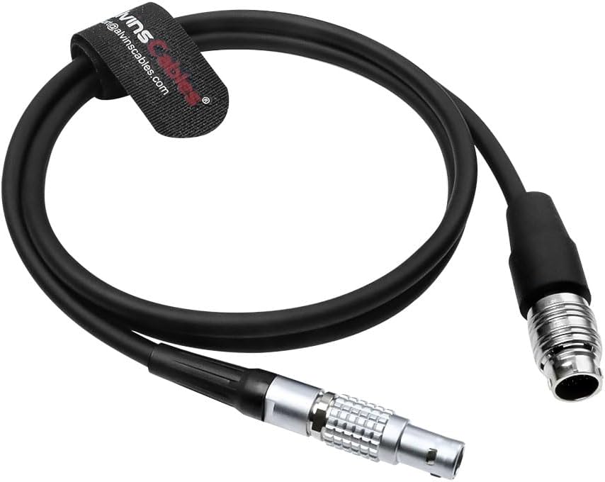 Alvin’s Cables Power Cable for Fujinon Cabrio Lens, 2 Pin to Hirose 20 Pin Male HR25A-9P-20P Cable 3.3ft