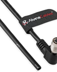 Alvin's Cables HR10A-7P-6S Hirose 6 Pin Female C-Type Right Angle to Open End Power I/O Cable for Sony CCD, Basler, Keyence, Cognex, Baumer, Hikvision Industrial Camera, High Flex Shielded