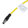 Alvin's Cables M8 5-Pin B-Code Male to Flying Lead I/O Cable for Cognex in-Sight Micro 2000, Trigger Strobe Cable for Vision System Industrial Automation, High Flex,1m/3.3ft